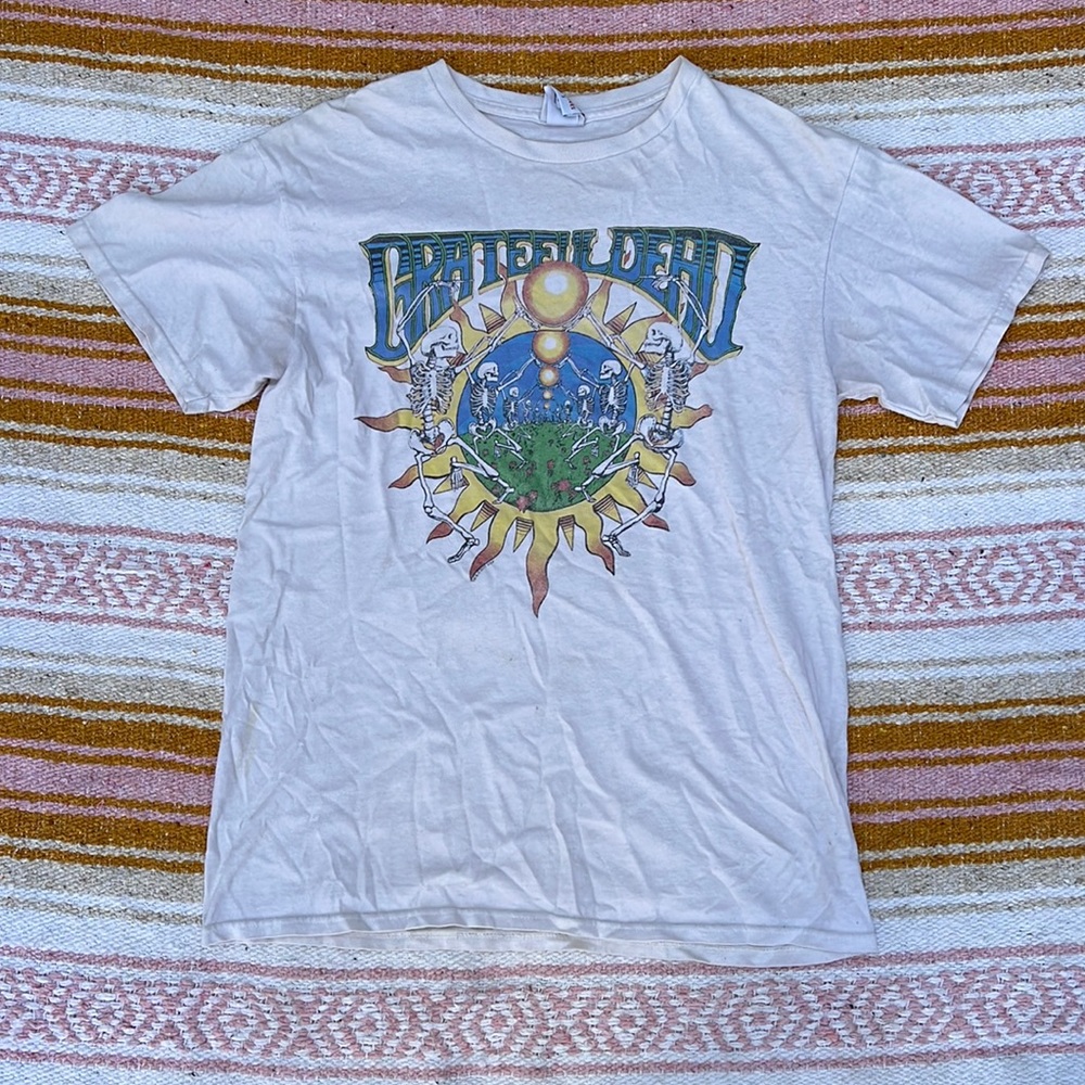 URBAN OUTFITTERS SIZE S GRATEFUL DEAD SUMMER TOUR 1991 T SHIRT